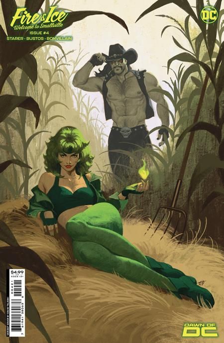 FIRE & ICE WELCOME TO SMALLVILLE #4 (OF 6) CVR B DAVID TALASKI CARD STOCK VARIANT