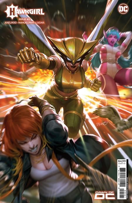 HAWKGIRL #5 (OF 6) CVR B DERRICK CHEW CARD STOCK VARIANT