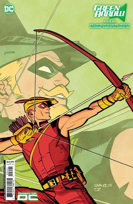 GREEN ARROW #6 (OF 12) CVR B CHRIS SAMNEE CARD STOCK VARIANT