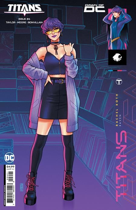 TITANS #6 CVR B JEN BARTEL CARD STOCK VARIANT