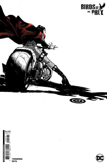 BIRDS OF PREY #5 CVR B CHRIS BACHALO B&W CARD STOCK VARIANT