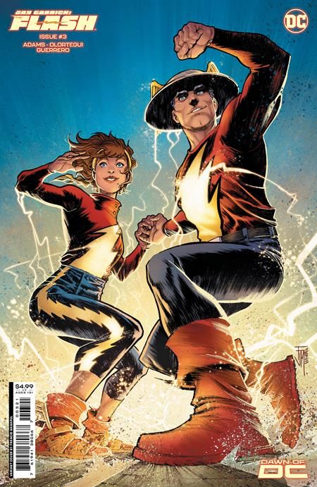 JAY GARRICK THE FLASH #3 (OF 6) CVR B FRANCIS MANAPUL CARD STOCK VARIANT