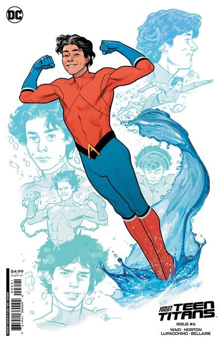WORLDS FINEST TEEN TITANS #6 (OF 6) CVR B EVAN DOC SHANER CARD STOCK VARIANT