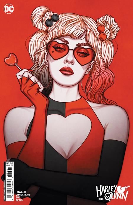 HARLEY QUINN #36 CVR B JENNY FRISON CARD STOCK VARIANT