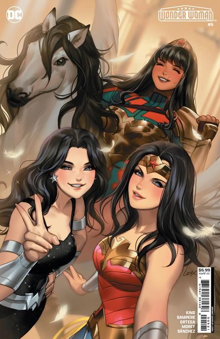 WONDER WOMAN #5 CVR B LESLEY LEIRIX LI CARD STOCK VARIANT