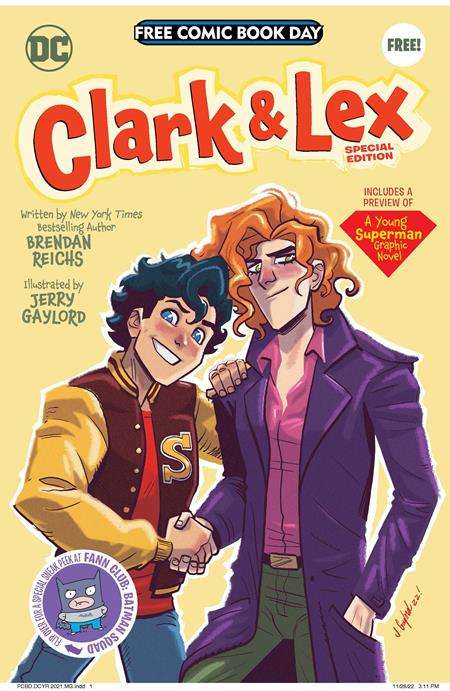 FCBD 2023 CLARK & LEX AND FANN CLUB BATMAN SQUAD SPECIAL EDITION