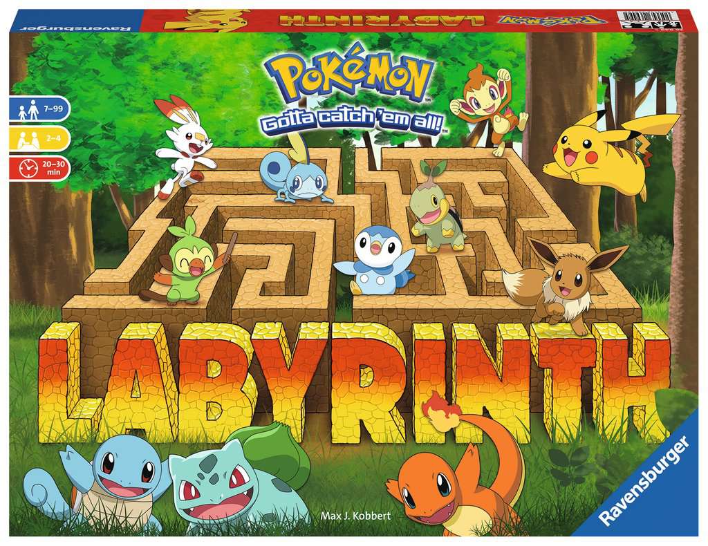 PokÃ©mon Labyrinth Games;Family and Up