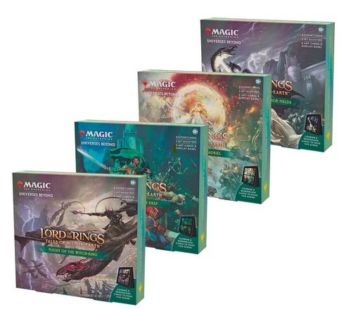 Magic the Gathering (MTG) - The Lord of the Rings Tales of Middle Earth Holiday Scene Box