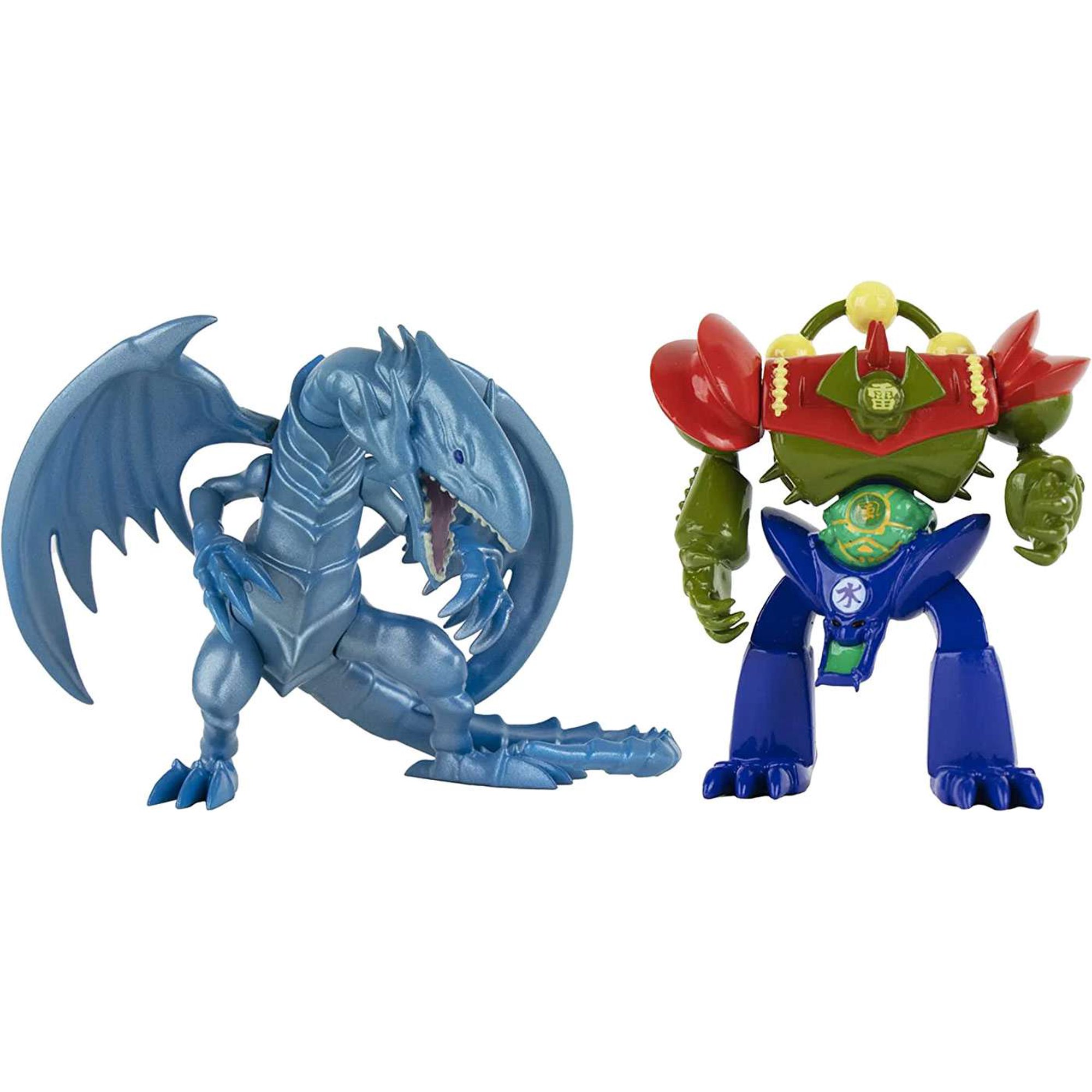 Yu-Gi-Oh 3.75" Battle Pack-2 Figure Blue-Eyes White Dragon / Gate Guardian