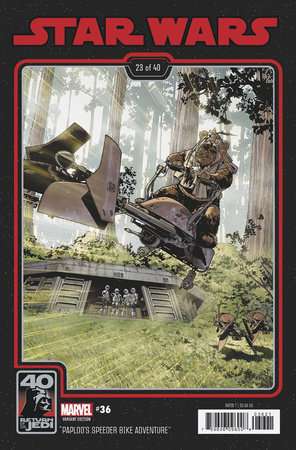 STAR WARS #36 CHRIS SPROUSE RETURN OF THE JEDI 40TH ANNIVERSARY VARIANT