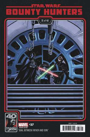 STAR WARS: BOUNTY HUNTERS #37 CHRIS SPROUSE RETURN OF THE JEDI 40TH ANNIVERSARY VARIANT [DD]
