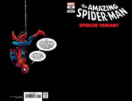 AMAZING SPIDER-MAN #26 GARY FRANK SPOILER VARIANT