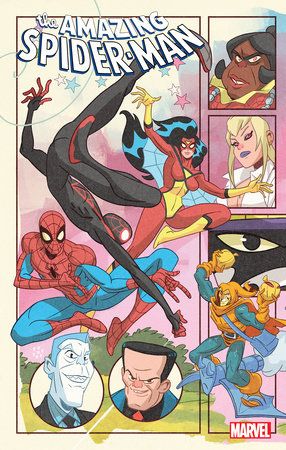 AMAZING SPIDER-MAN #39 SEAN GALLOWAY SATURDAY MORNING CONNECTING VARIANT [GW]