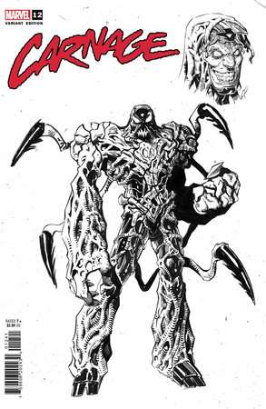 CARNAGE #12 RYAN STEGMAN DESIGN 1:10 RATIO VARIANT
