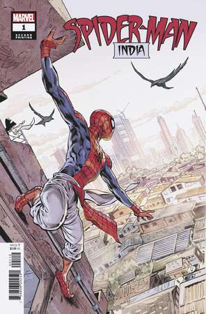 SPIDER-MAN: INDIA #1 ABHISHEK MALSUNI 2ND PRINTING VARIANT