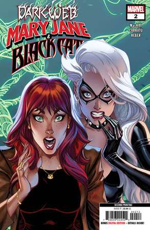MARY JANE & BLACK CAT #2 J.S. CAMPBELL #2ND PRINTING VARIANT [DWB]