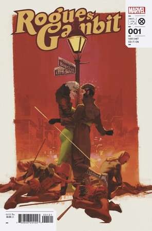 ROGUE & GAMBIT #1 ASPINALL PULP VARIANT