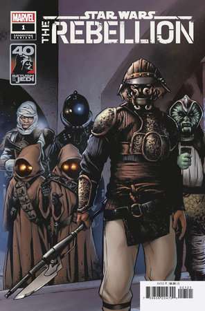STAR WARS: RETURN OF THE JEDI - THE REBELLION #1 LEE GARBETT CONNECTING VARIANT