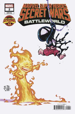 MARVEL SUPER HEROES SECRET WARS: BATTLEWORLD #2 SKOTTIE YOUNG VARIANT
