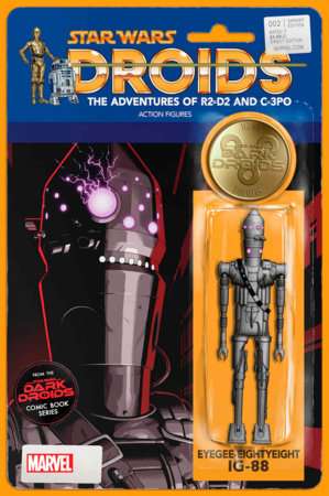 STAR WARS: DARK DROIDS #2 JOHN TYLER CHRISTOPHER ACTION FIGURE VARIANT [DD]
