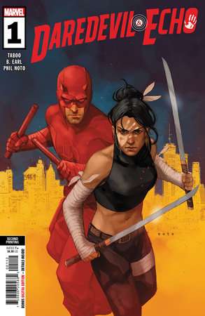 DAREDEVIL & ECHO #1 PHIL NOTO 2ND PRINTING VARIANT