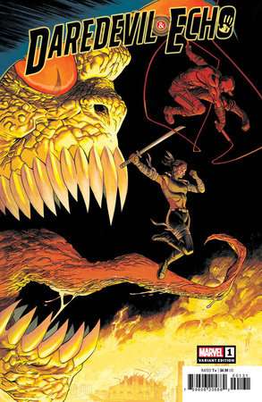 DAREDEVIL & ECHO #1 DECLAN SHALVEY VARIANT