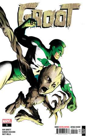 GROOT #1 LEE GARBETT 2ND PRINTING VARIANT