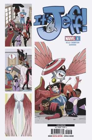 IT'S JEFF #1 GURIHIRU 3RD PRINTING VARIANT
