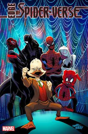 EDGE OF SPIDER-VERSE #1 CHRISCROSS HOWARD THE DUCK VARIANT