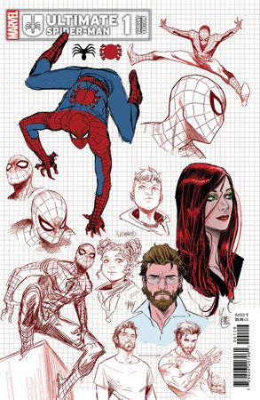 ULTIMATE SPIDER-MAN #1 MARCO CHECCHETTO DESIGN 1:10 RATIO VARIANT