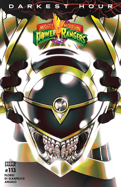 MIGHTY MORPHIN POWER RANGERS #113 CVR C HELMET VARIANT MONTES