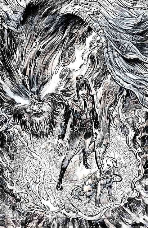 DAMN THEM ALL #9 CVR E 1 PER STORE VARIANT RICCARDI