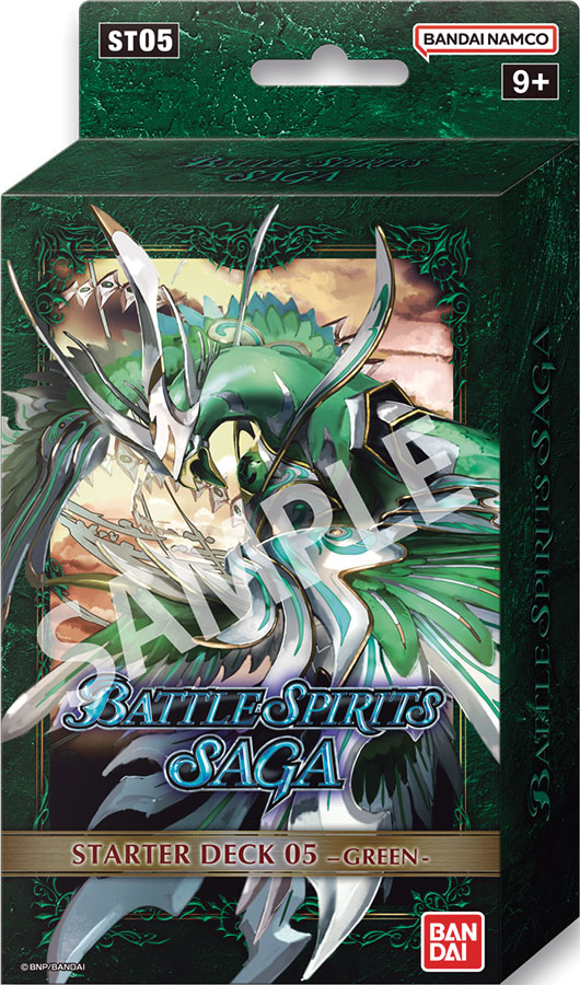 BATTLE SPIRITS SAGA TCG: Starter Deck - Verdant Wings Display (ST05)