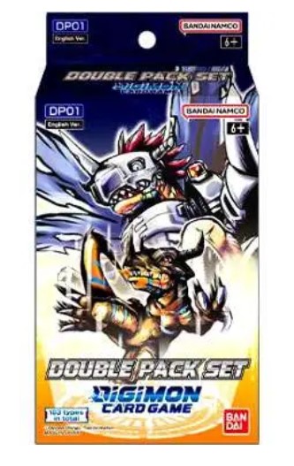 Digimon TCG (DIGI): Double Pack Set DiGiMON Card Game