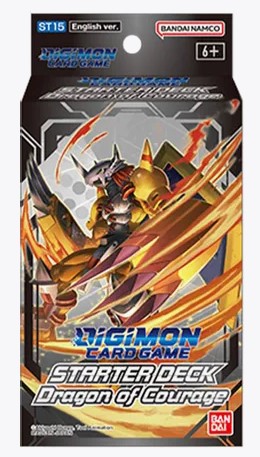 DIGIMON CARD GAME: STARTER DECK DRAGON OF COURAGE ST15)
