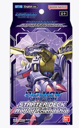 DIGIMON CARD GAME: WOLF OF FRIENDSHIP STARTER DECK (ST16)