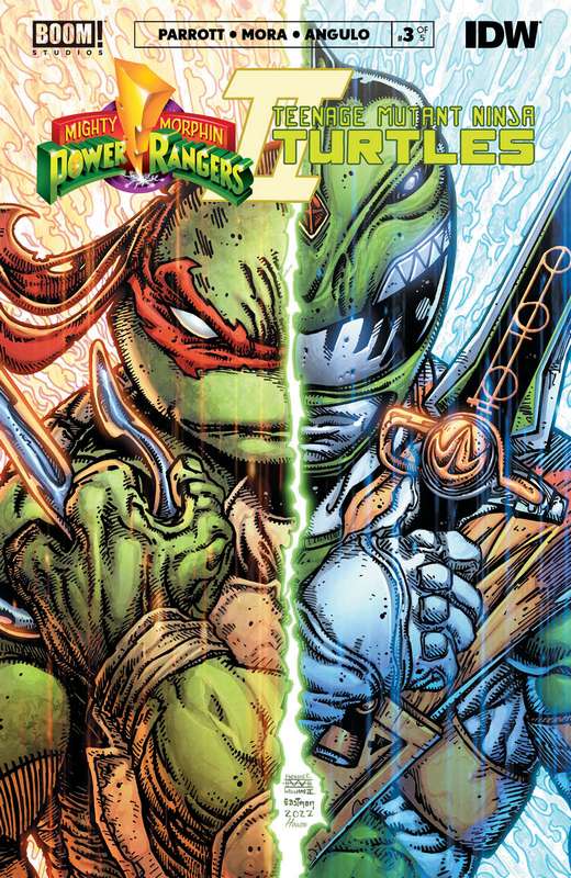 MMPR TMNT II #3 (OF 5) CVR B EASTMAN & WILLIAMS II