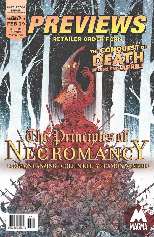 PREVIEWS #425 FEB 2024 RETAILER ORDER FORM  PREVIEWS #425 FEB 2024 RETAILER ORDER FORM