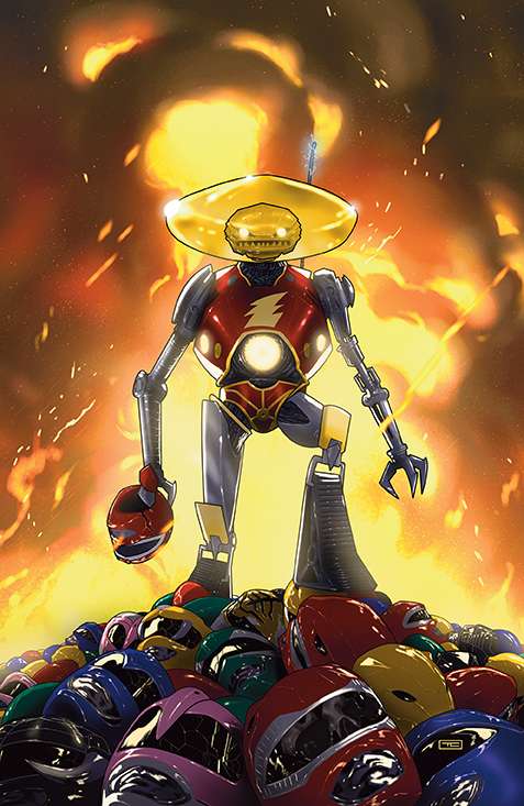 MIGHTY MORPHIN POWER RANGERS #107 CVR E 1 PER STORE VARIANT