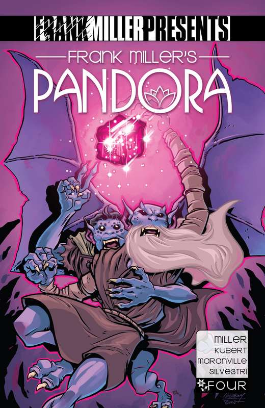FRANK MILLERS PANDORA #4 CVR B ANTHONY MARQUES VARIANT