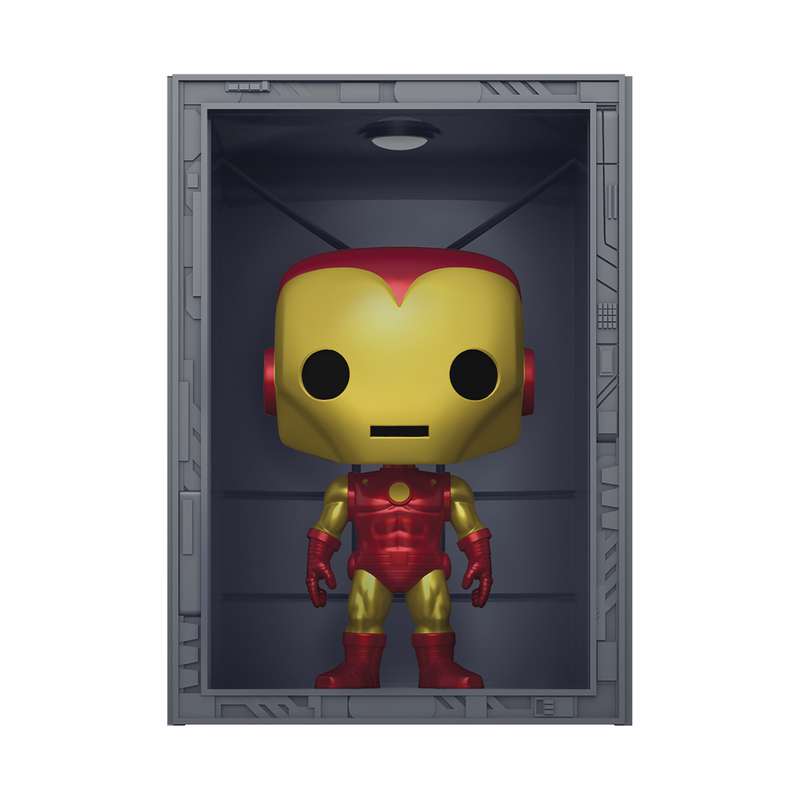 POP DELUXE MARVEL HALL OF ARMOR IRON MAN MDL4 PX VINYL FIGURE