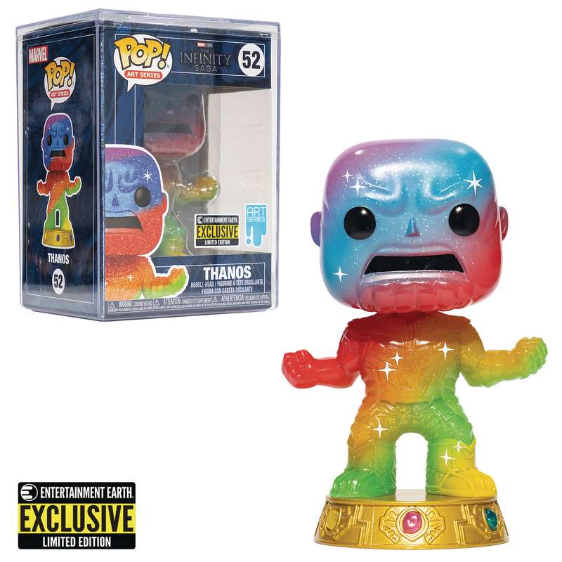 MARVEL INFINITY SAGA THANOS ART SERIES POP VINYL FIGURE