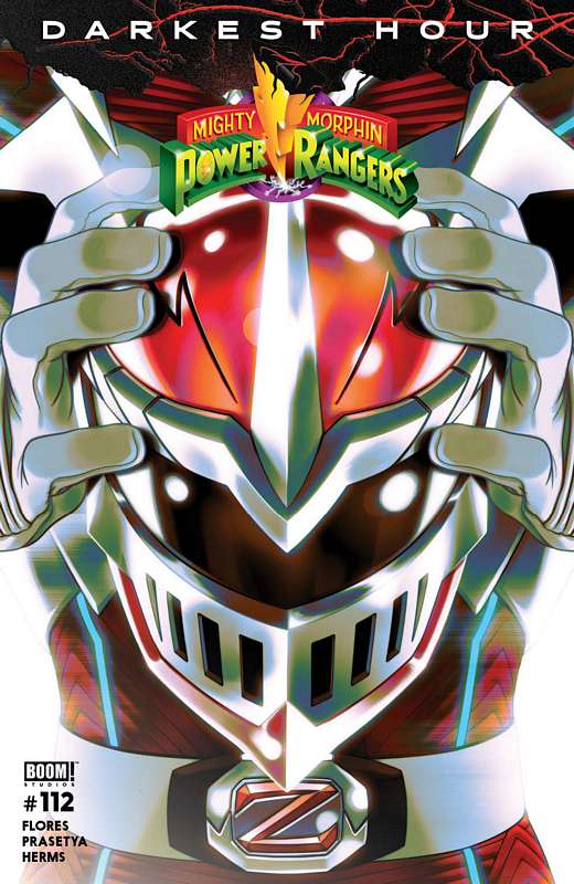 MIGHTY MORPHIN POWER RANGERS #112 CVR C HELMET VARIANT MONTES