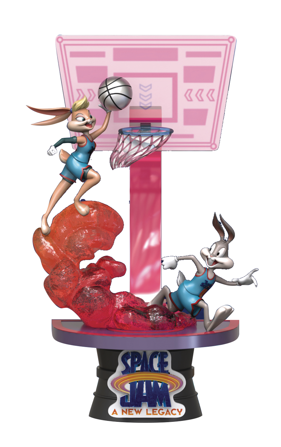 SPACE JAM NEW LEGACY DS-072 LOLA & BUGS D-STAGE STATUE