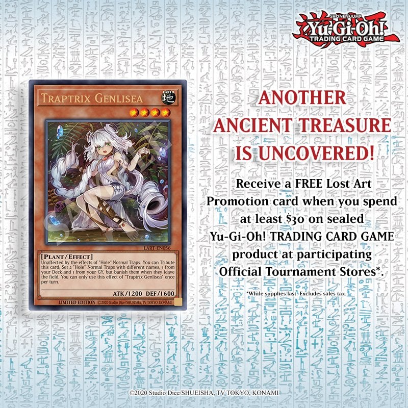 Yu-Gi-Oh! Lost Art Promotion March 2023 - Traptrix Genlisea