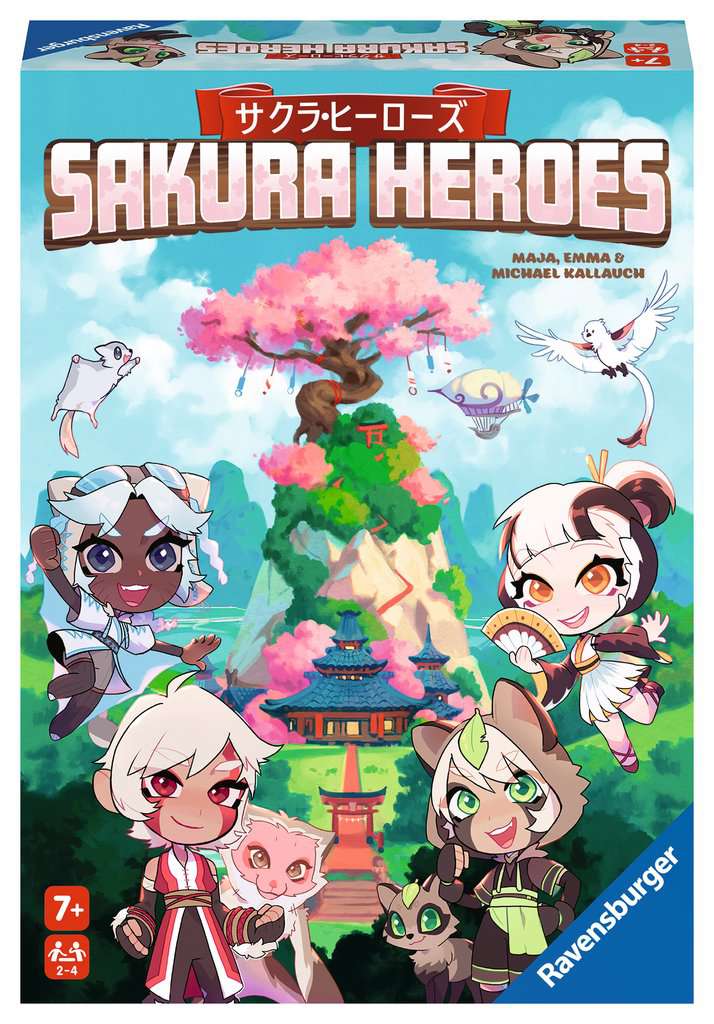 Sakura Heroes â€“ A Fast-Paced Dice Game for Anime Fans Ages 7 and Up