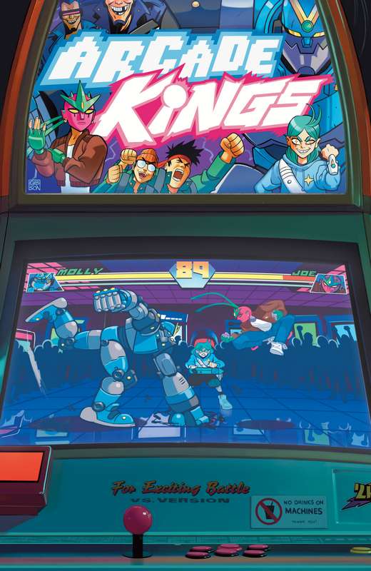 ARCADE KINGS #1 (OF 5) CVR C 1:10 RATIO VARIANT GIBSON