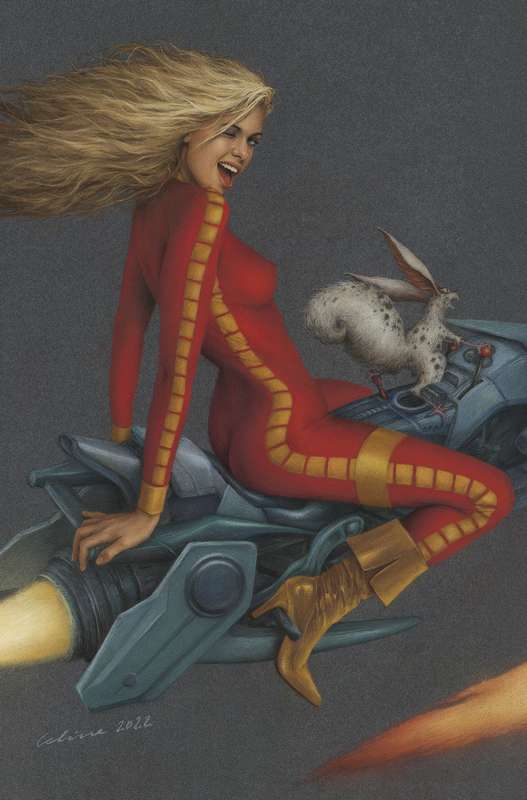BARBARELLA CENTER CANNOT HOLD #4 CVR J 1:15 RATIO VARIANT CELINA V