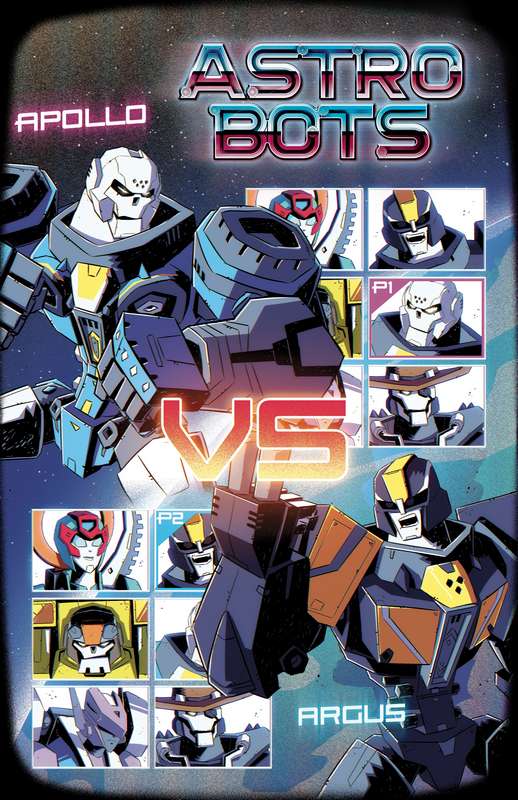 ASTROBOTS #5 (OF 5) CVR B BURCHAM FIGHTING GAME VARIANT (MR)