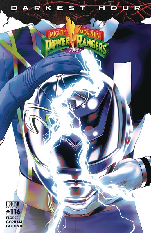 MIGHTY MORPHIN POWER RANGERS #116 CVR C HELMET VARIANT MONTES